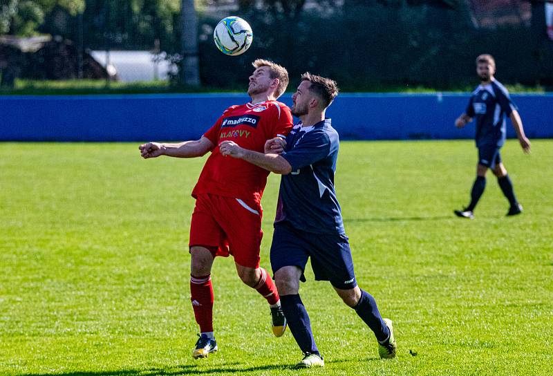 I. B třída: SK Klatovy 1898 B (červení) - Kasejovice 3:1.