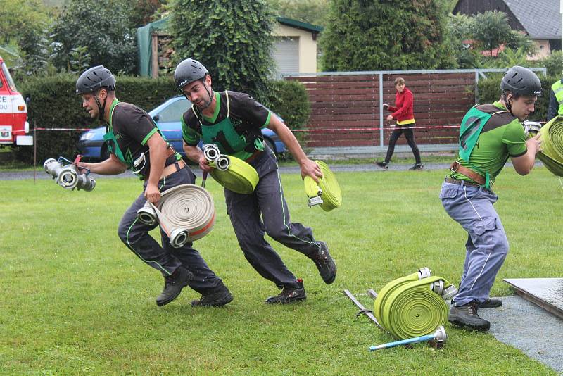 Pošumavská hasičská liga a Dětská liga v Malé Vísce.