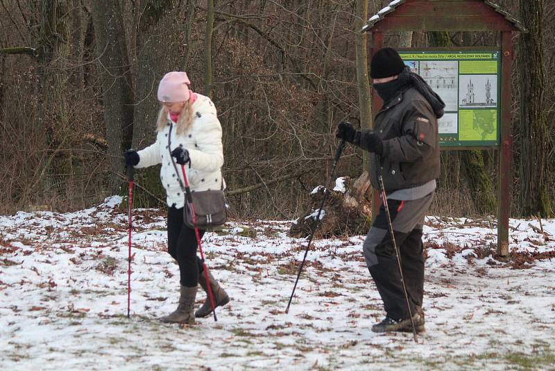 Nový rok na Bolfánku v Chudenicích.