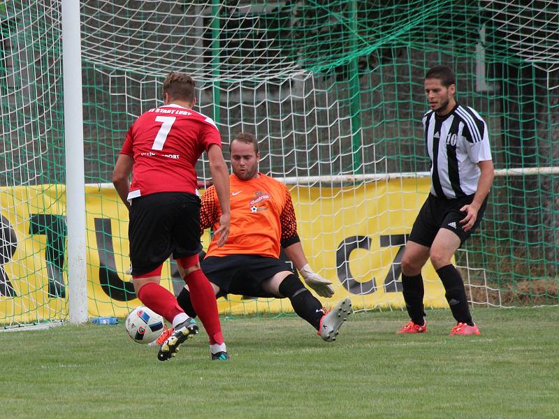 Memoriál Jana Haase a Karla Křížka v Lubech - zápas Luby A - Kdyně.