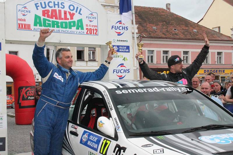 33. FUCHS OIL Rally Agropa v cíli