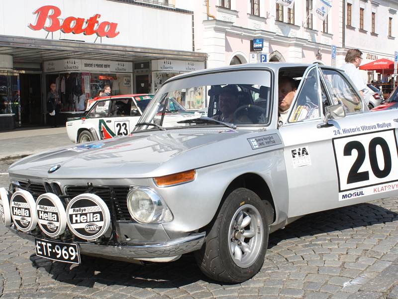 Start 24. Historic Vltava Rallye, Rallye Šumava Legend a 50. Rallye Šumava Klatovy.