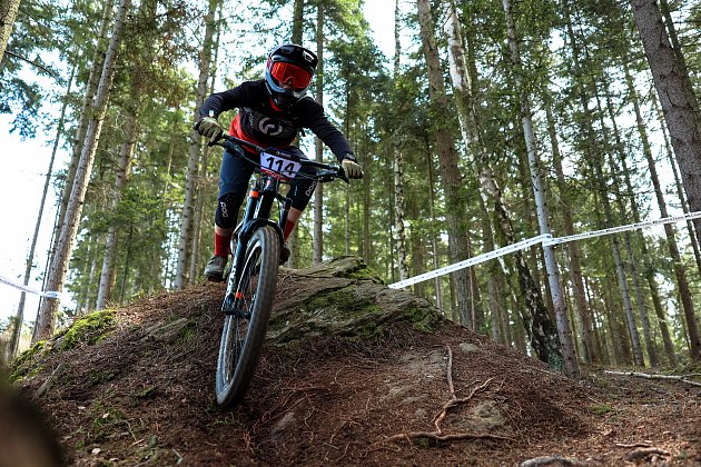 Ilustrační fotogalerie, cyklistické enduro.