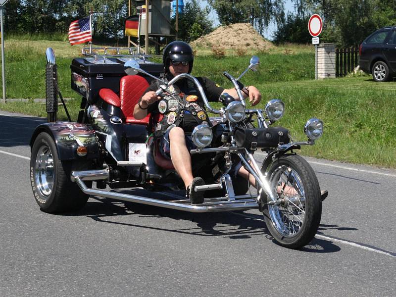 6. ročník trike - moto srazu Šumava v Nýrsku