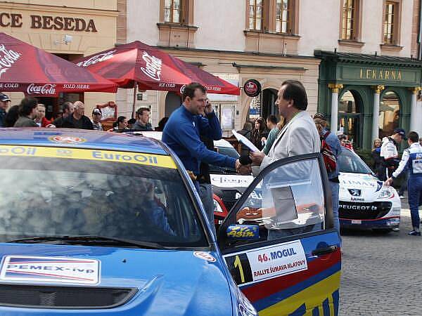 Start 46. Mogul Šumava Rallye Klatovy