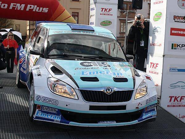 Start 46. Mogul Šumava Rallye Klatovy