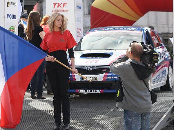 Start 46. Mogul Šumava Rallye Klatovy