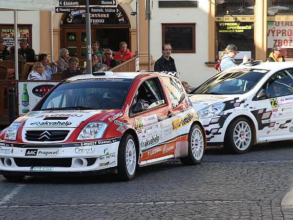 Start 46. Mogul Šumava Rallye Klatovy