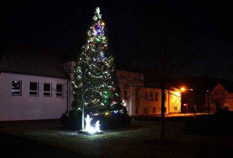 Vánoční strom v Kolinci.