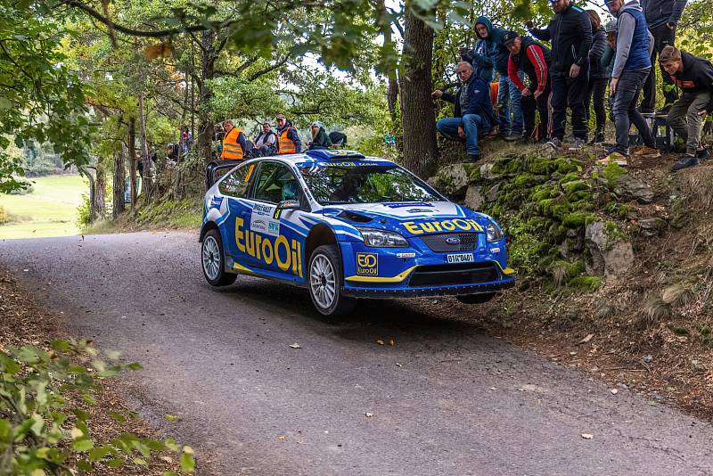 43. ročník Invelt Rally Pačejov vede po prvním dnu Jan Kopecký.