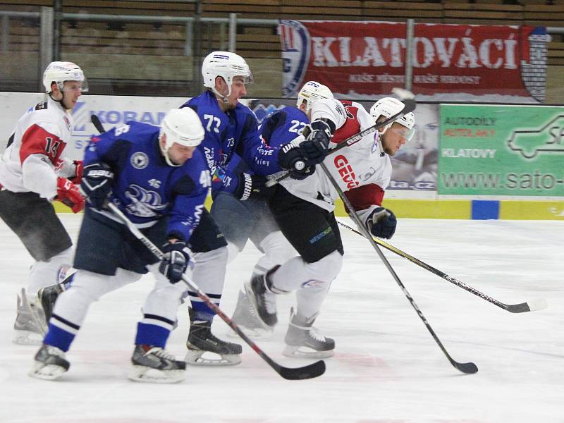 2. liga 2017/2018: Klatovy (bílé dresy) - Kolín 3:0