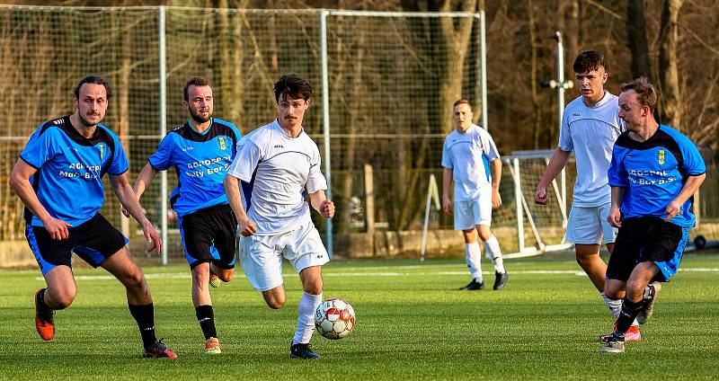 Z archivu - okresní přebor: TJ Sušice B (bílí) - SK Malý Bor 1929 4:0 (3:0).