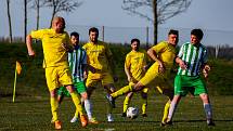 15. kolo III. třídy: FK Budětice 2012 (žlutí) - SK Velhartice 2:0.