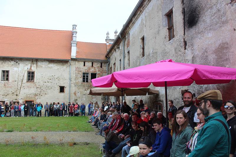 Zahájení sezony a otevření muzea na zámku Mokrosuky.