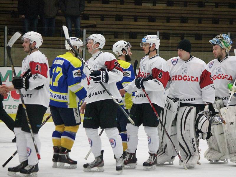 2. liga: SHC Klatovy (bílé dresy) - HC Kobra Praha 8:6