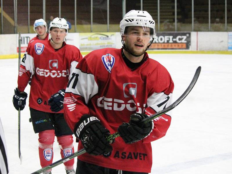 2. liga 2016/2017: SHC Klatovy (červené dresy) - HC Vlci Jablonec nad Nisou 5:1