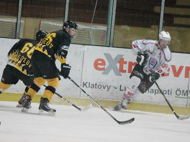 Liga juniorů Klatovy - Karlovy Vary B 3:5.