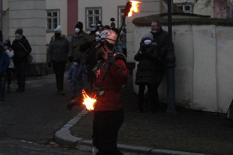 Kejklíři v Horažďovicích.