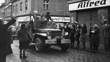 Květen 1945 v Klatovech. Foto: archiv Miloše Ryneše