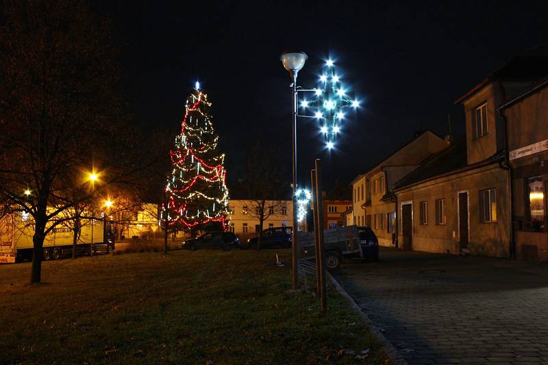 Vánoční strom ve Švihově.