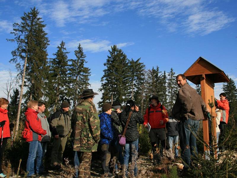 Otevření nové naučné stezky v Petrovicích u Sušice