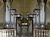 Varhany v kostele sv. Markéty v Kašperských Horách