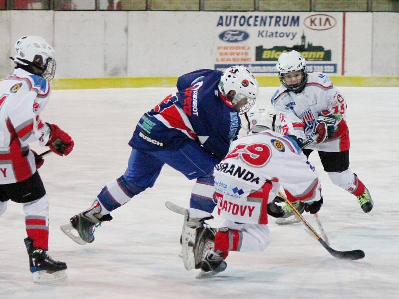 Žákovská liga mladší žáci Klatovy (b) - Beroun 6:15.