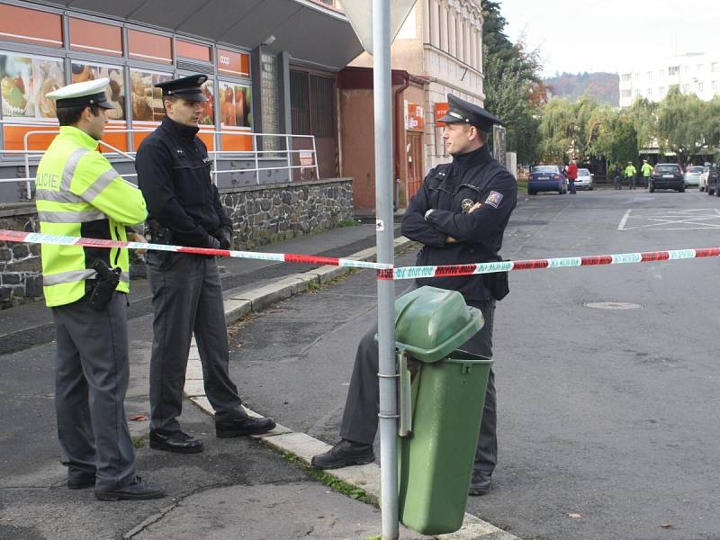 Policie uzavřela parkoviště v Klatovech