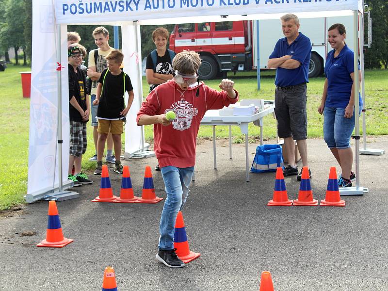 Malý záchranář a den IZS v Horažďovicích