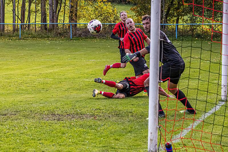 TJ Sokol Plánice (fotbalisté v červenočerných dresech), archiv.