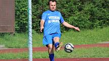 Kapitol liga 2018: Geroj Klatovy (tmavě modré dresy) - SK Chlistov