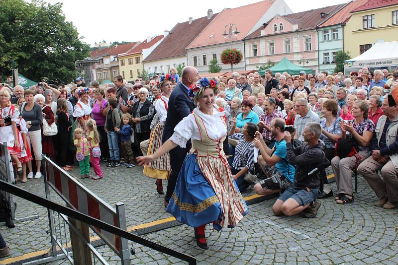 Dožínky Plzeňského kraje v Sušici.