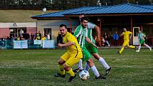 15. kolo III. třídy: FK Budětice 2012 (žlutí) - SK Velhartice 2:0.