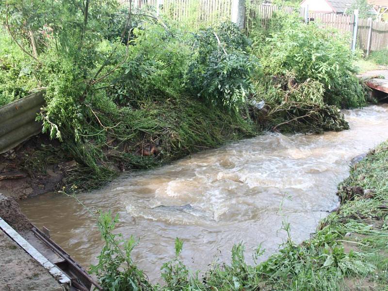 Povodně v Kocourově 