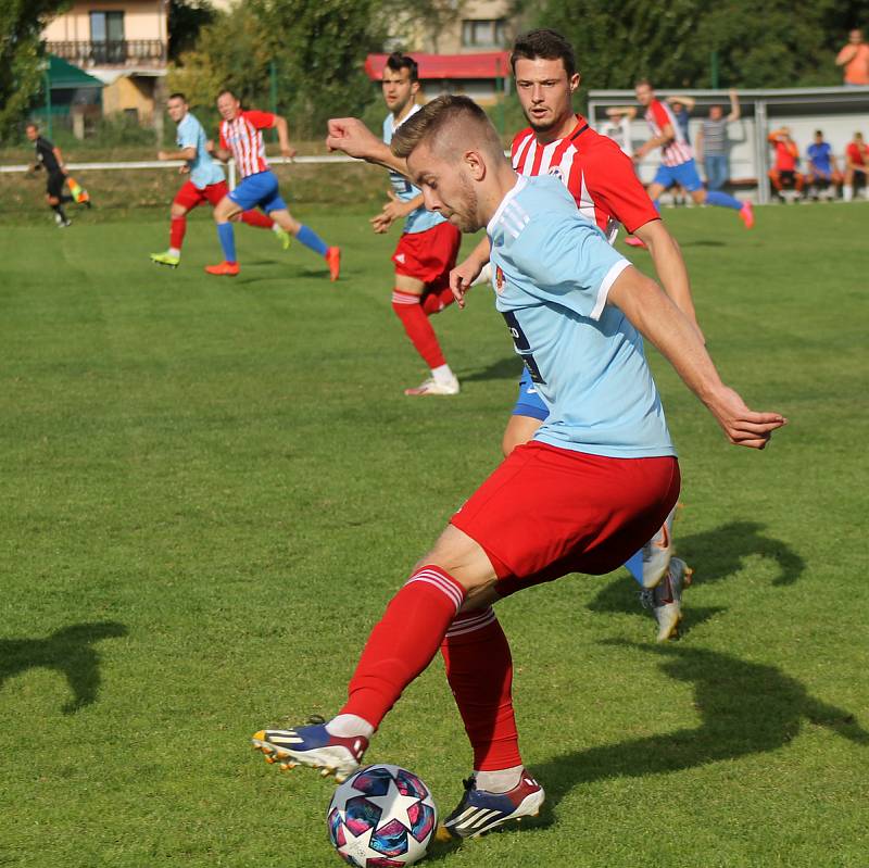 ČLU Beroun vs. Klatovy (v modrém).