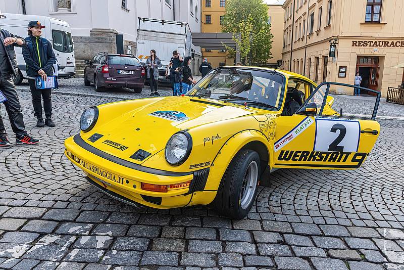 Zahájení 56. Rallye Šumava Klatovy.