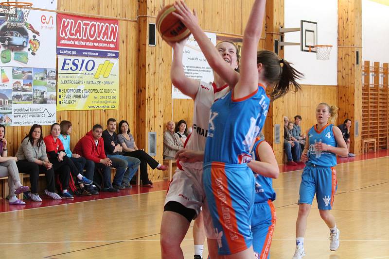 Basketbal, liga kadetek U17 finálová skupina: Klatovy - DBaK Plzeň