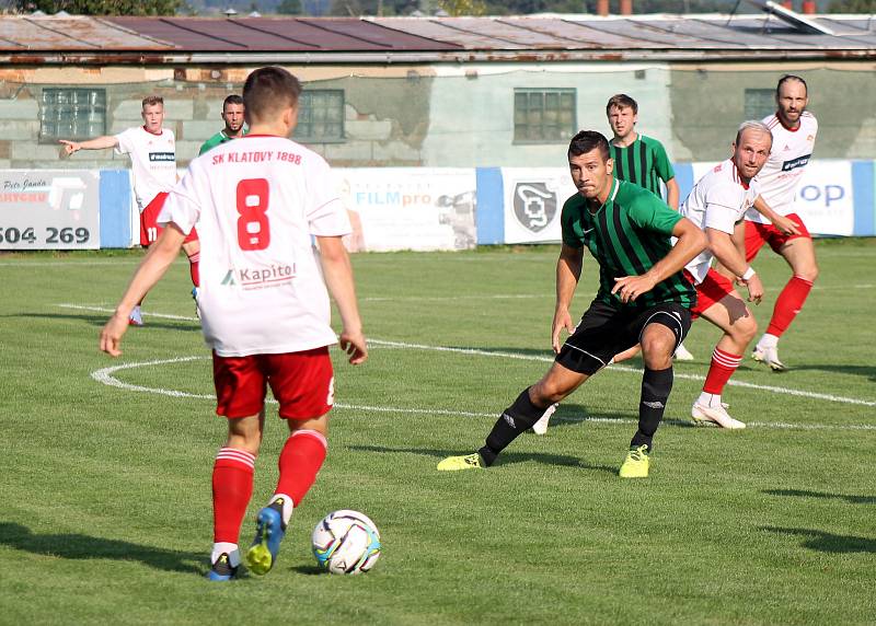 4. kolo divize A: SK Klatovy 1898 - FC Rokycany 2:0 (0:0).