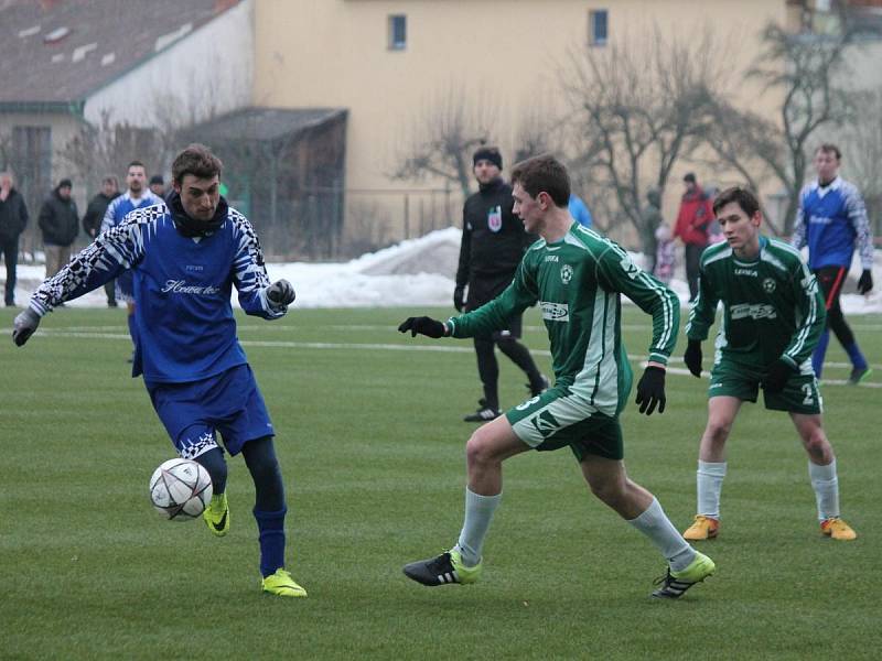 Příprava na jaro 2017: TJ Sušice (modré dresy) - SK Otava Katovice 5:1