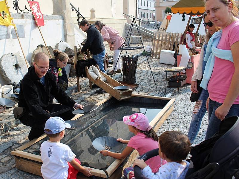 V Kašperských Horách se o víkendu konaly slavnosti Šumavské Kašperské Hory v dobách Karla IV.