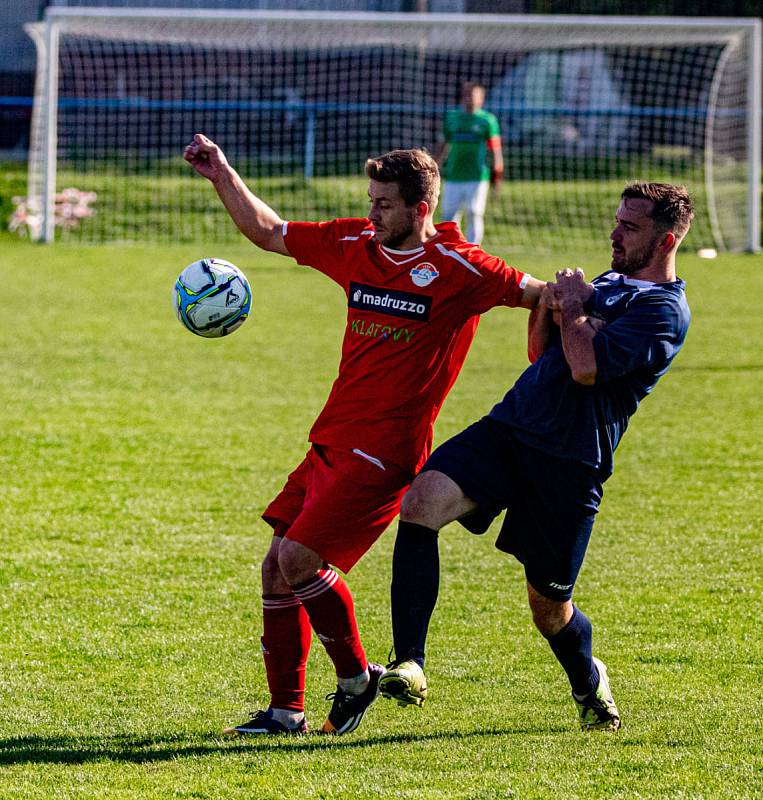 I. B třída: SK Klatovy 1898 B (červení) - Kasejovice 3:1.