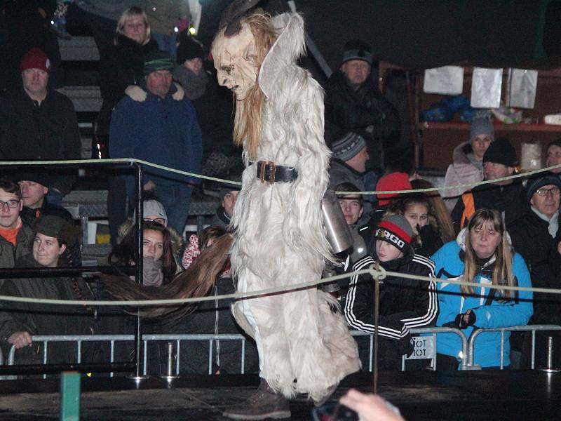 Krampuslauf v Klatovech 2018.