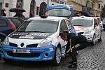 Start 48. Rallye Šumava Klatovy.