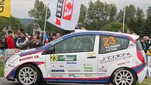 Jako první absolvovaly posádky 49. Rallye Šumava Klatovy tradiční Klatovský okruh.