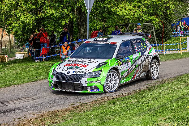 56. Rallye Šumava Klatovy - nedělní etapa: RZ Zdebořická + cíl.