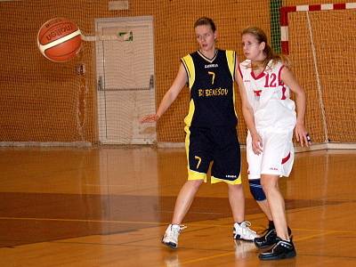 Mladší dorostenky TJ Klatovy  porazily  na domácí palubovce v dalším  ligovém utkání basketbalistky BC Benešov 71:62.