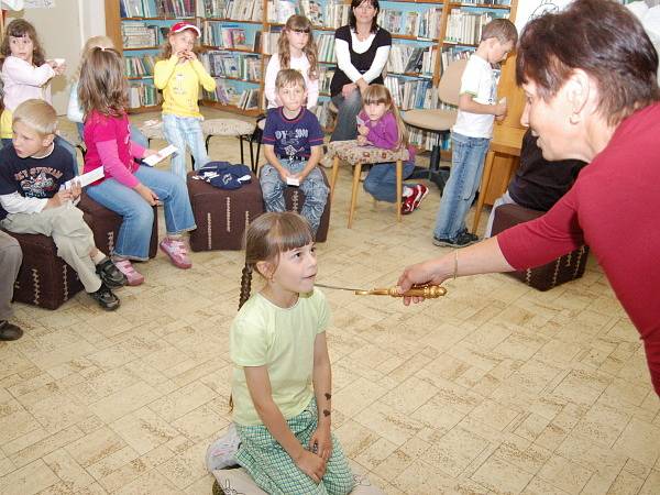 Pasování na rytíře řádu čtenářského v Sušici