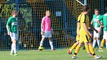 Fotbal, okresní přebor: Bolešiny (žlutí) - Sušice B