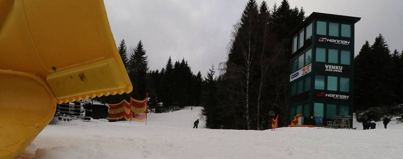 Fotoreportáž z areálu Ski&Bike Špičák