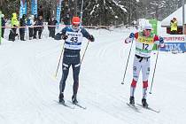 Jan Šrail v závodě Ski Classics 2017/2018 - Vasův běh.